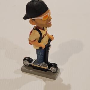 San Francisco SF Giants Hunter Pence on Scooter 2014 SGA Bobblehead New